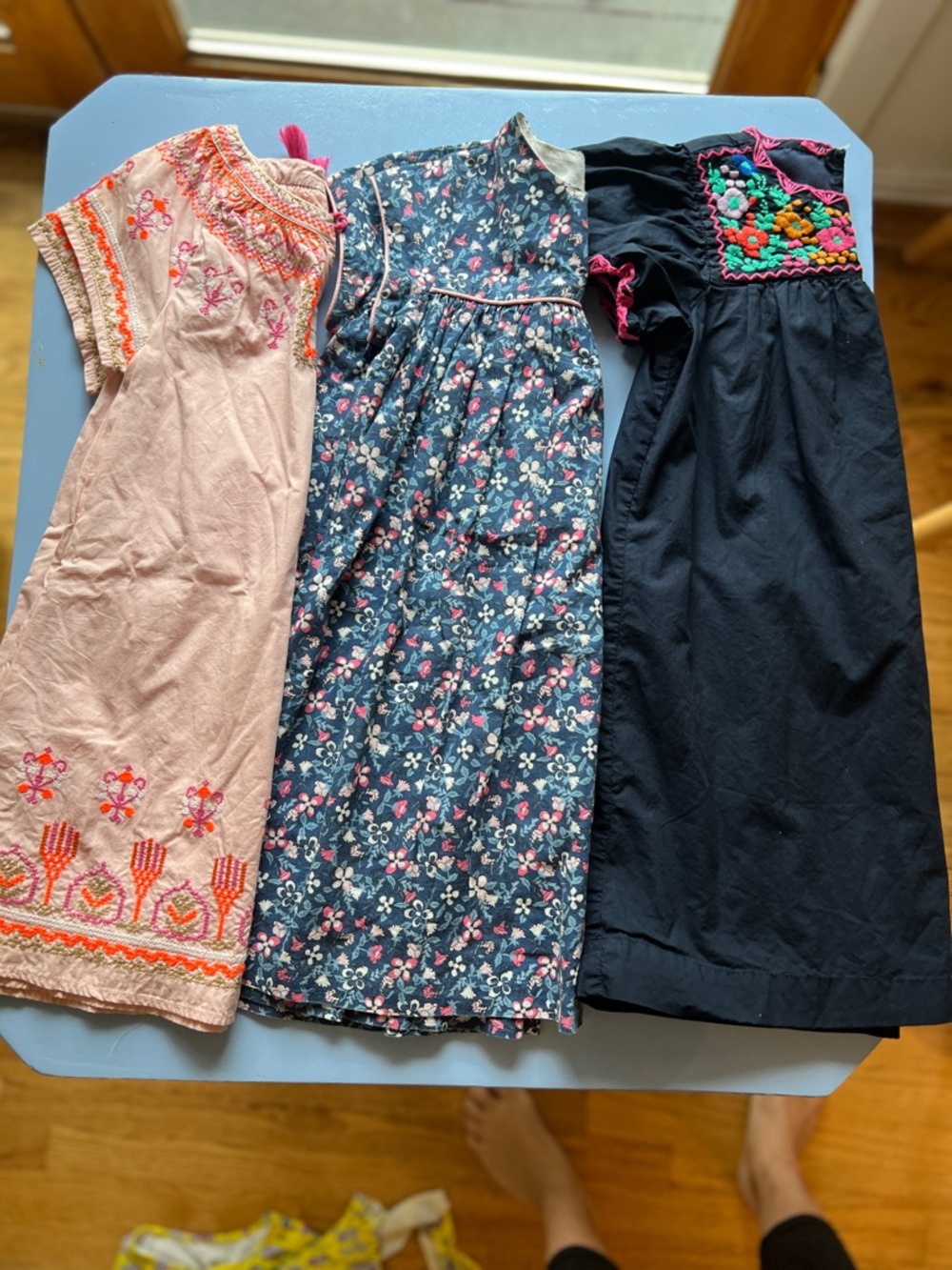 Girls 6/7 boutique brand dress bundle of 3 dresses from bisby, crewcuts and peek - Picture 5 of 16